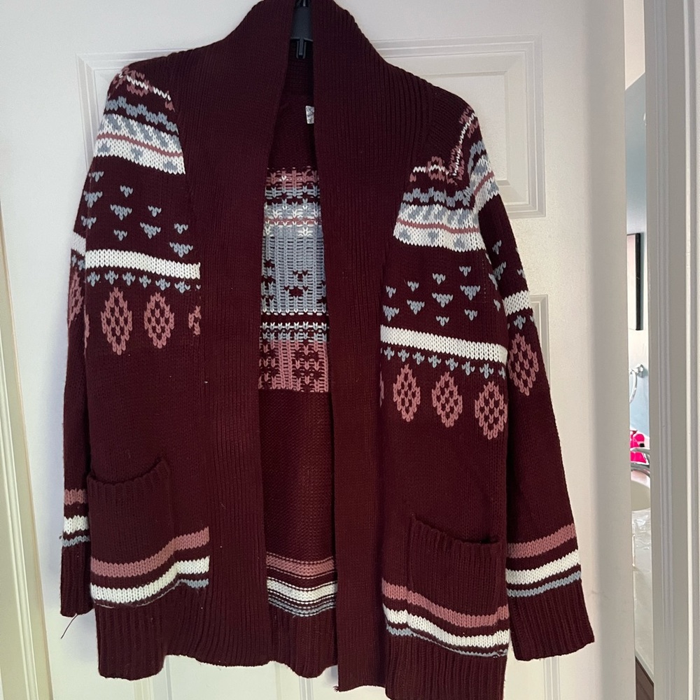Chunky knit sweater